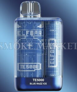 ELFBAR TE5000 Blue Razz Ice